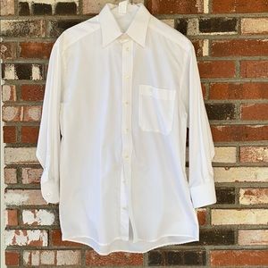 Eton of Sweden men’s 100% Cotton white button up collared shirt🤍🇸🇪👔
